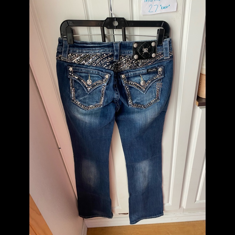 Miss me bling jeans size 27 boot cut